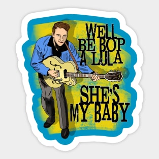 Gene Vincent Sticker